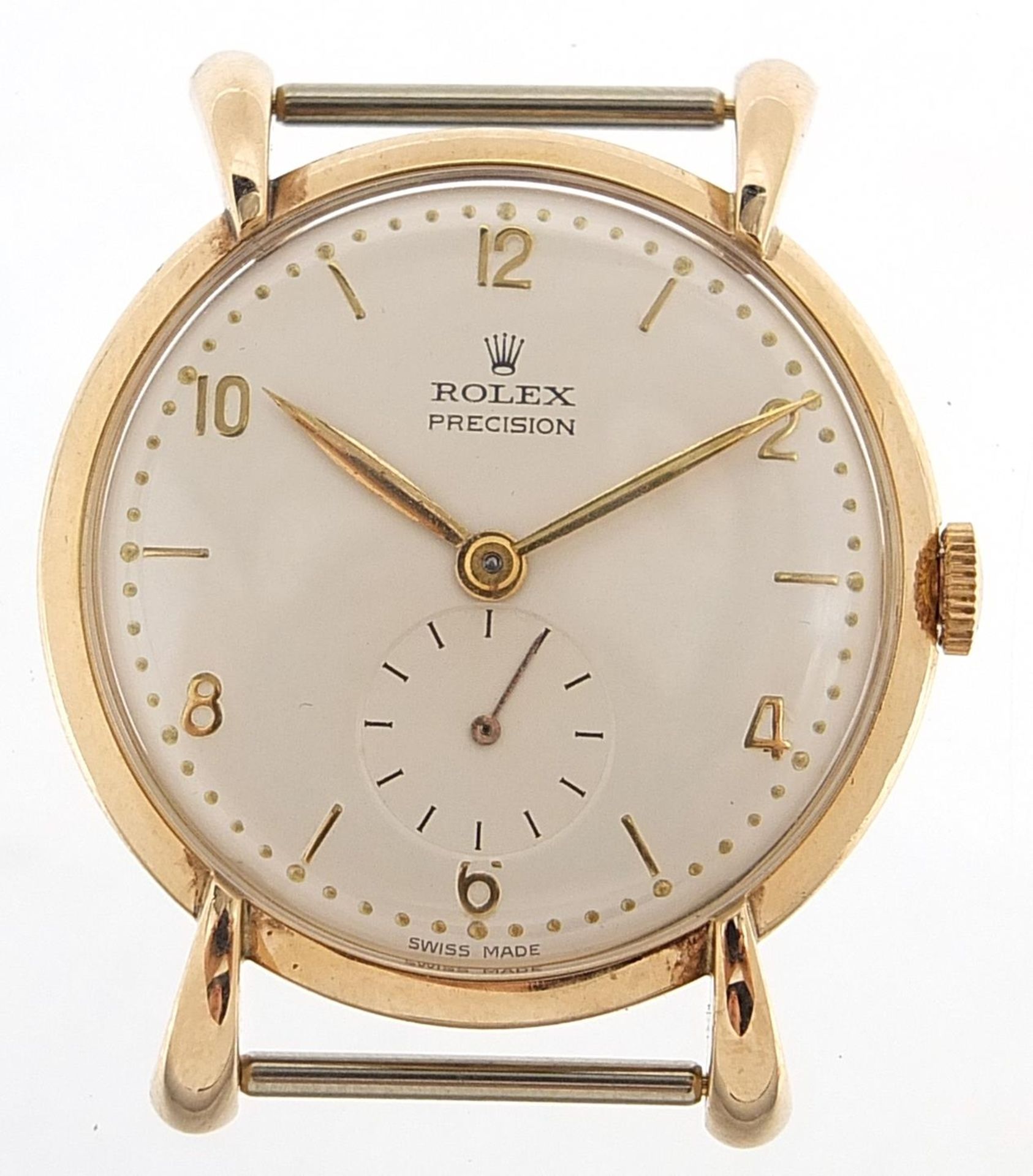 Rolex, gentlemen's Rolex Precision wristwatch, 35mm in diameter