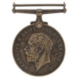 British military World War I 1914-1918 war medal awarded to 40077 PTE.A.RICHARDS.NORTH'N.R.