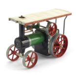 Vintage Mamod model steam tractor, 25.5cm in length