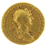 Roman Empire Trajan gold aureus, 7.1g