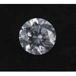 *WITHDRAWN* Diamond solitaire, approximately 1.3ct
