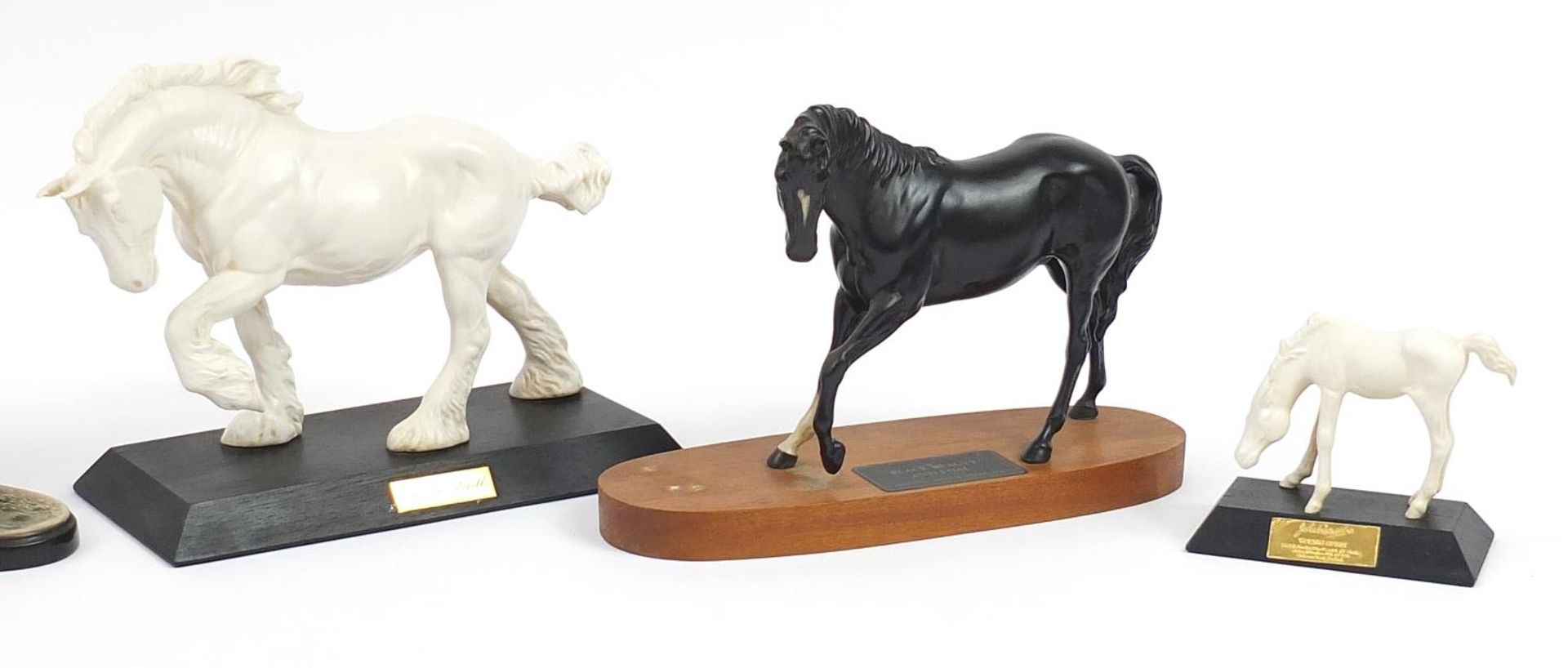 Six Beswick horses including Black Beauty & Foal and Sprit of Earth, the largest 29cm in length - Image 3 of 3