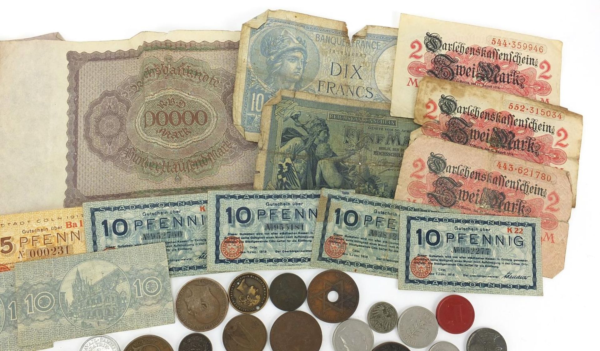 Collection of antique and later world coinage and banknotes - Image 3 of 5