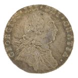 George III 1787 sixpence