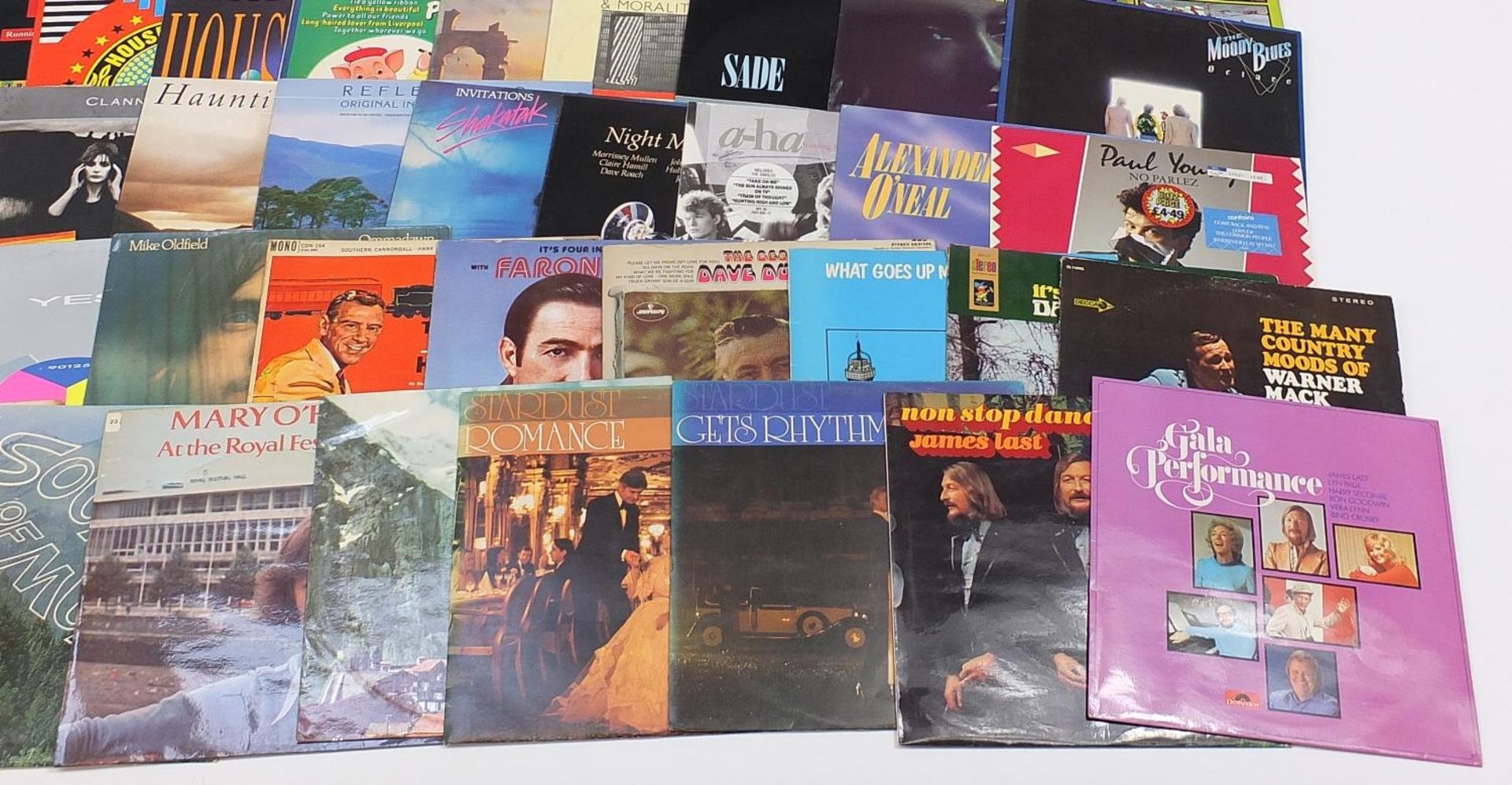 Vinyl LPs including Ken Dodd, James Last, David Bowie, Diana Ross, George Harrison and Rick Astley - Image 6 of 11