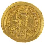 Roman Empire Theodosius II gold solidus, 4.5g