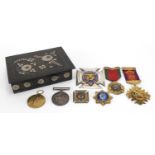 British military World War I medal group including a pair awarded to 926072DVR.F.A.MORRIS.R.A.,