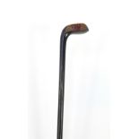 Edwardian hardwood Sunday walking stick