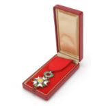 French military interest Legion of Honour medal with box