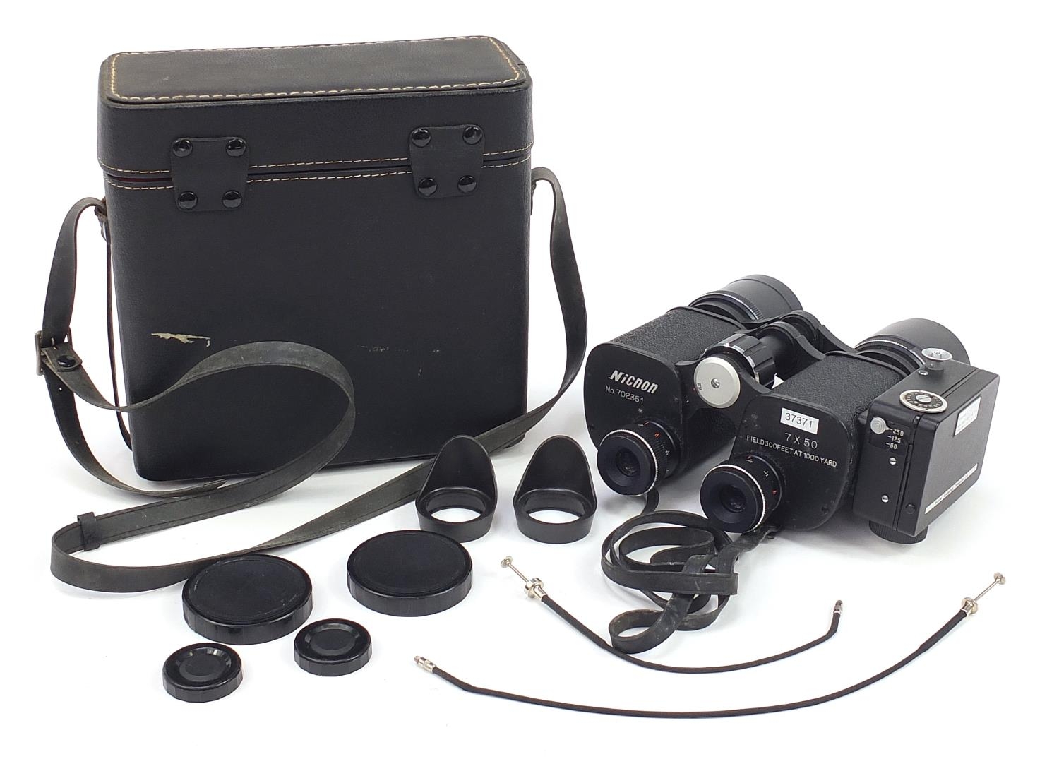 Nicnon TF7X50 combination binoculars and camera with protective case - Image 3 of 4