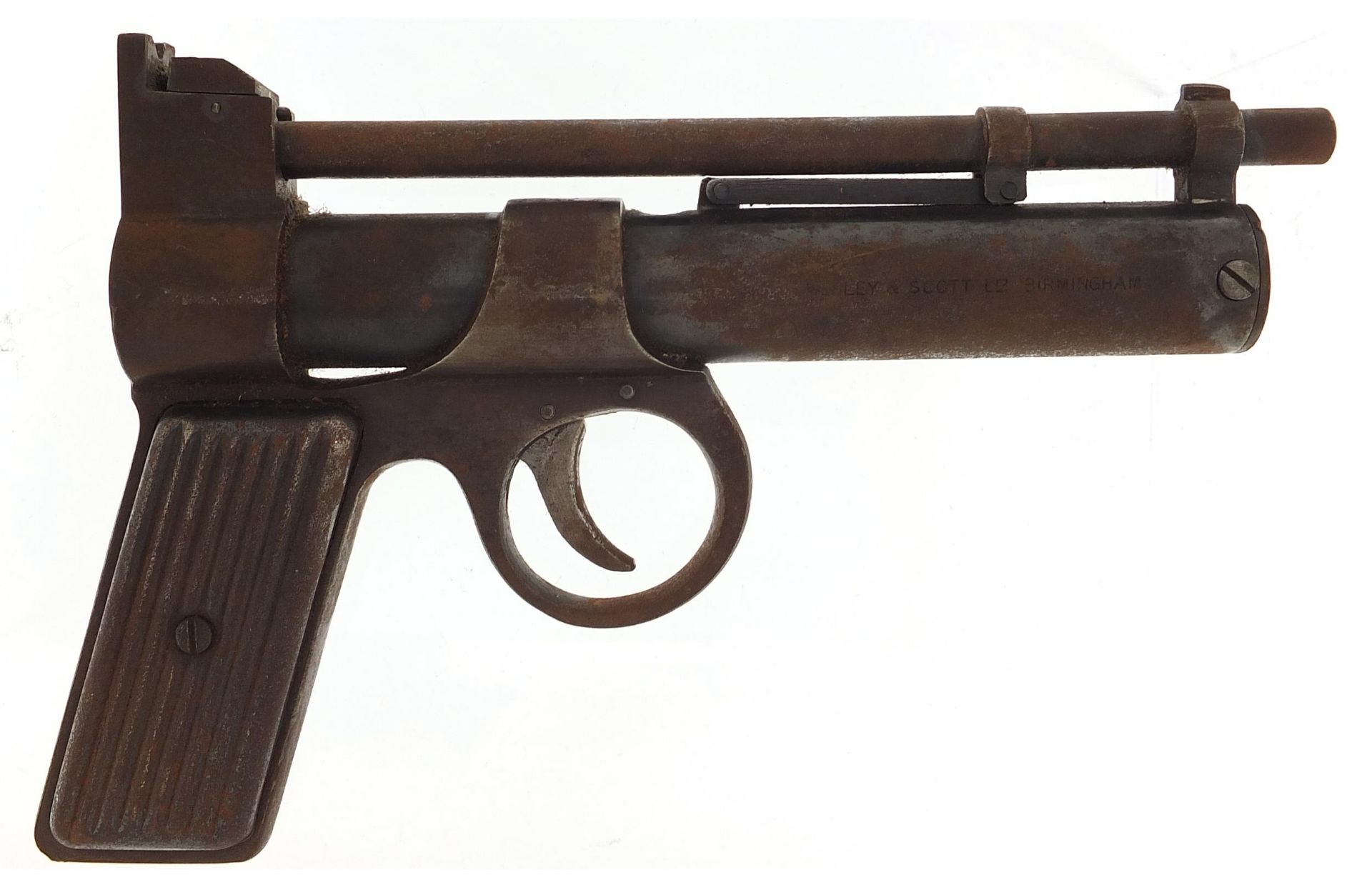 Vintage Webley Junior .177 air pistol by Webley & Scott impressed J10922 - Image 2 of 5