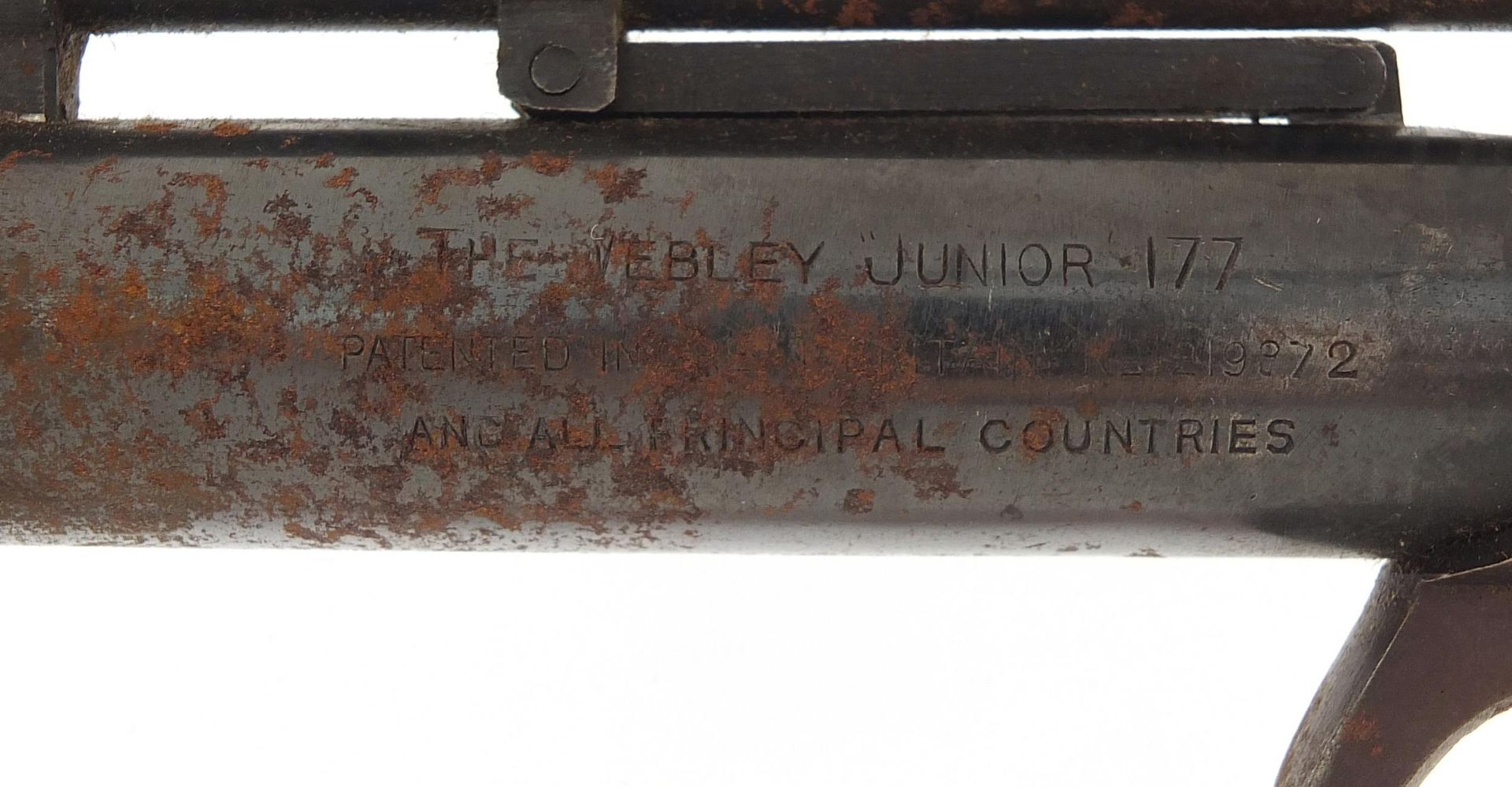 Vintage Webley Junior .177 air pistol by Webley & Scott impressed J10922 - Image 4 of 5