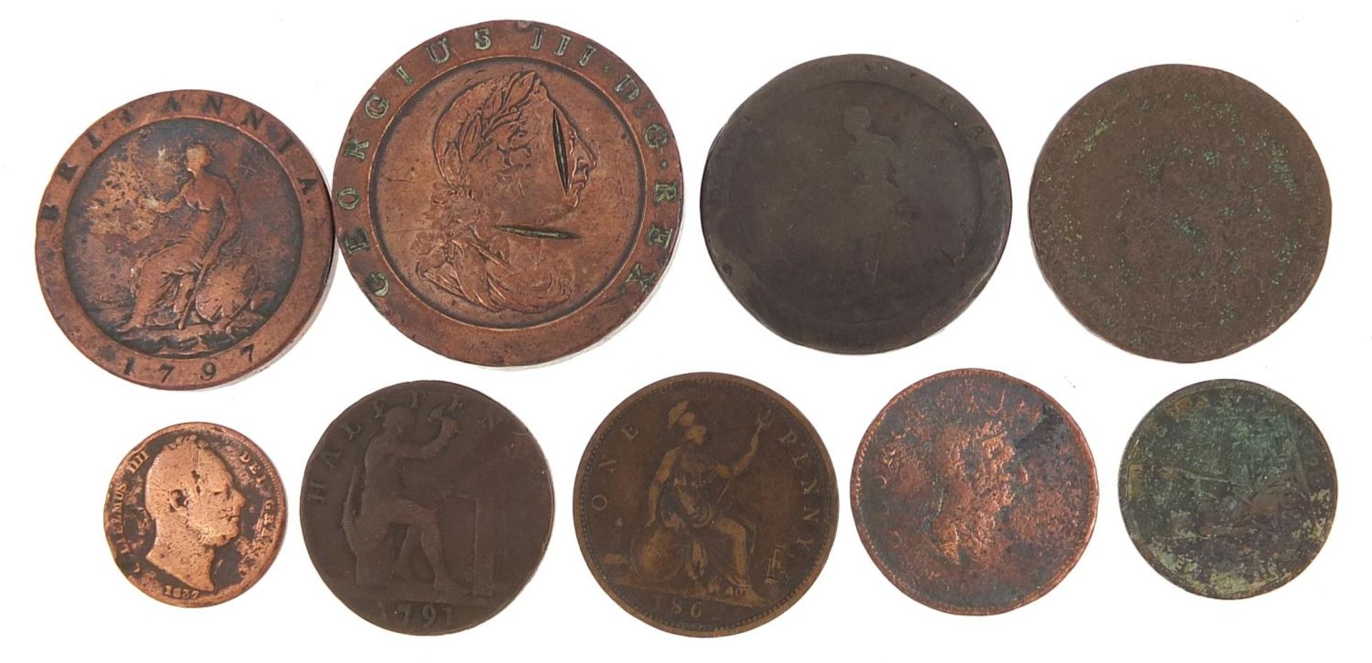 18th century and later British coinage and tokens - Image 2 of 2