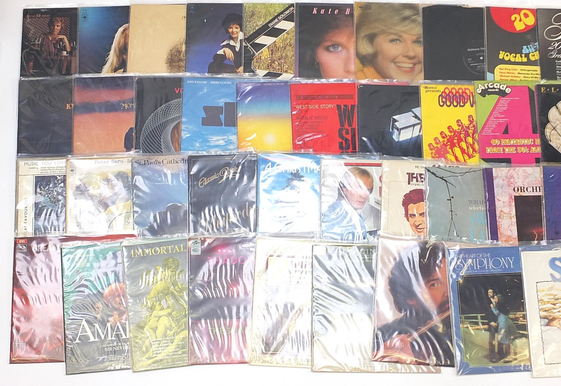 Vinyl LPs arranged in two cases including Anne Murray, Kate Robbins and James Galway - Image 2 of 3