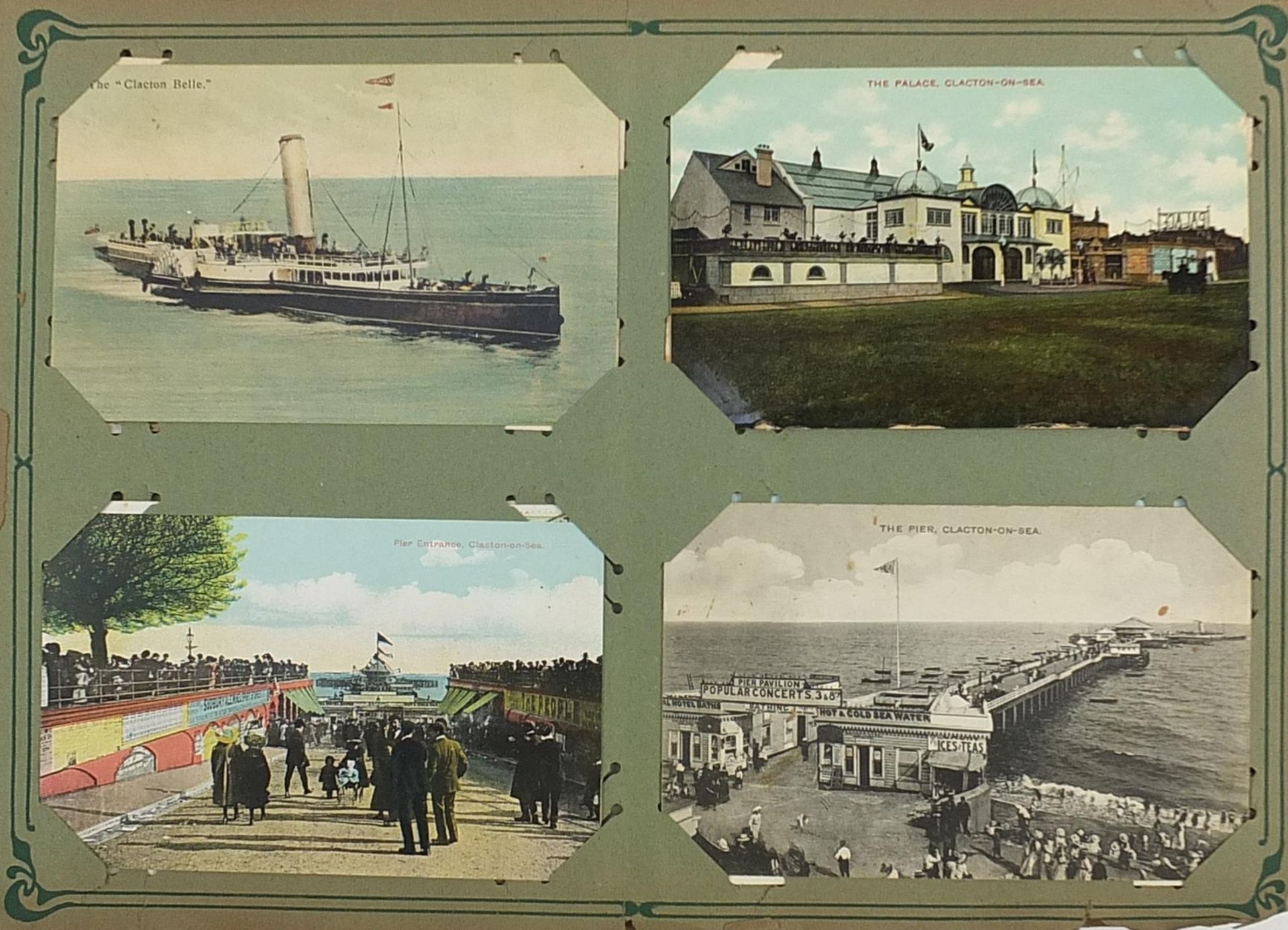 Collection of postcards predominantly arranged in albums including ships, Mabel Lucie Attwell and - Image 14 of 19