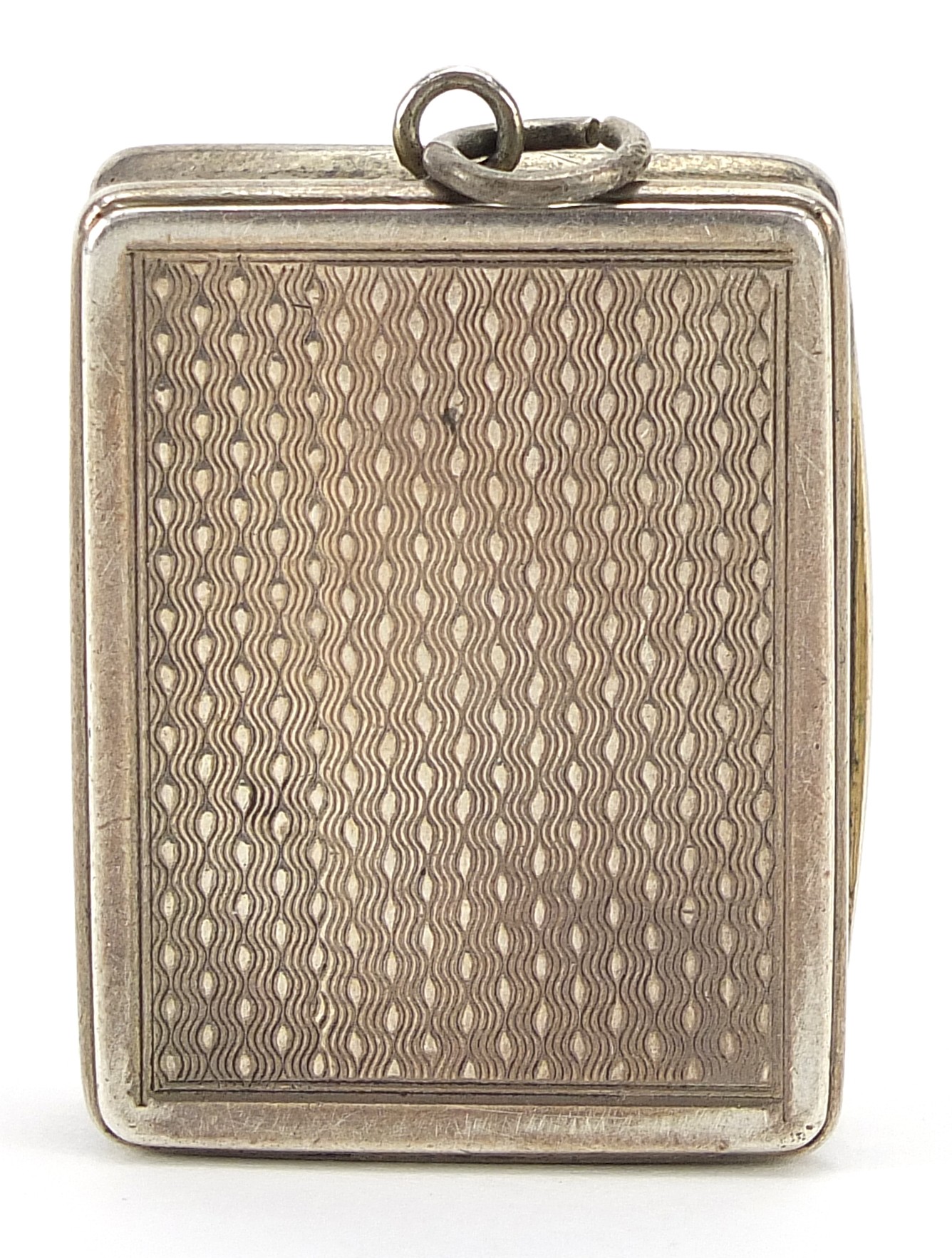 Matthew Linwood, George III silver vinaigrette with hinged lid and gilt interior, Birmingham 1811, - Image 7 of 7