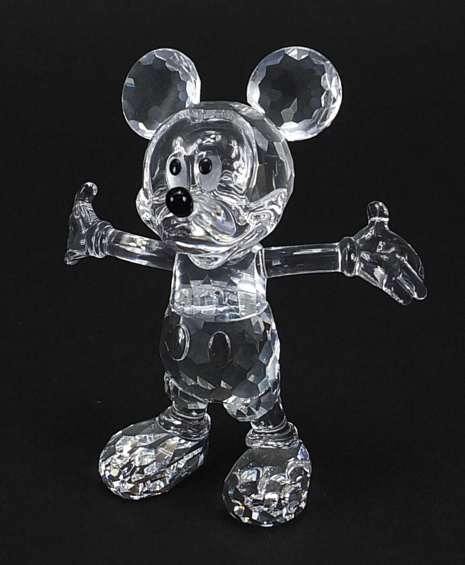 Swarovski Crystal Mickey Mouse Disney figure with box, 10cm high - Image 2 of 5