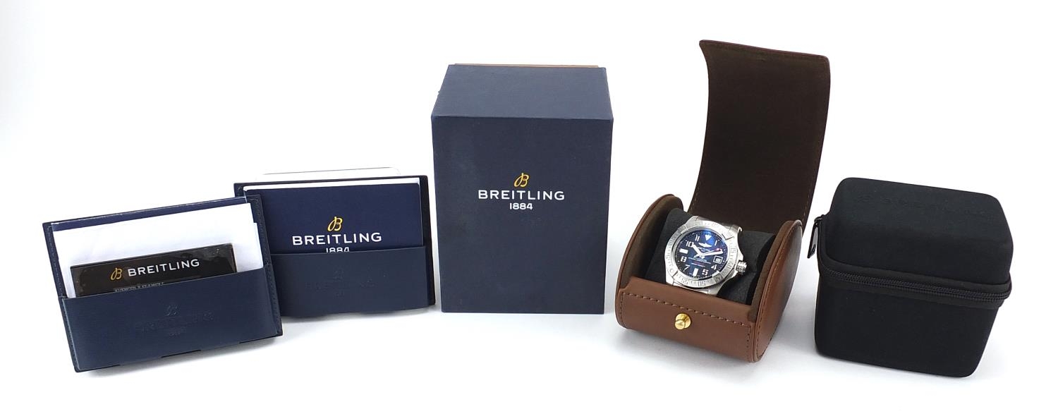 Breitling, gentlemen's Breitling Avenger II Seawolf automatic chronometer wristwatch with date - Image 6 of 7