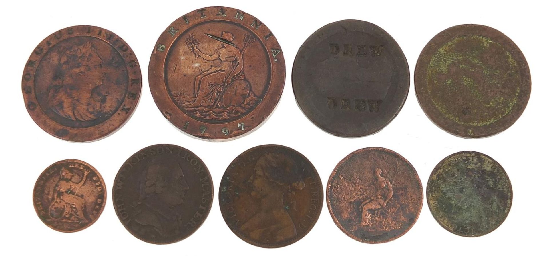 18th century and later British coinage and tokens