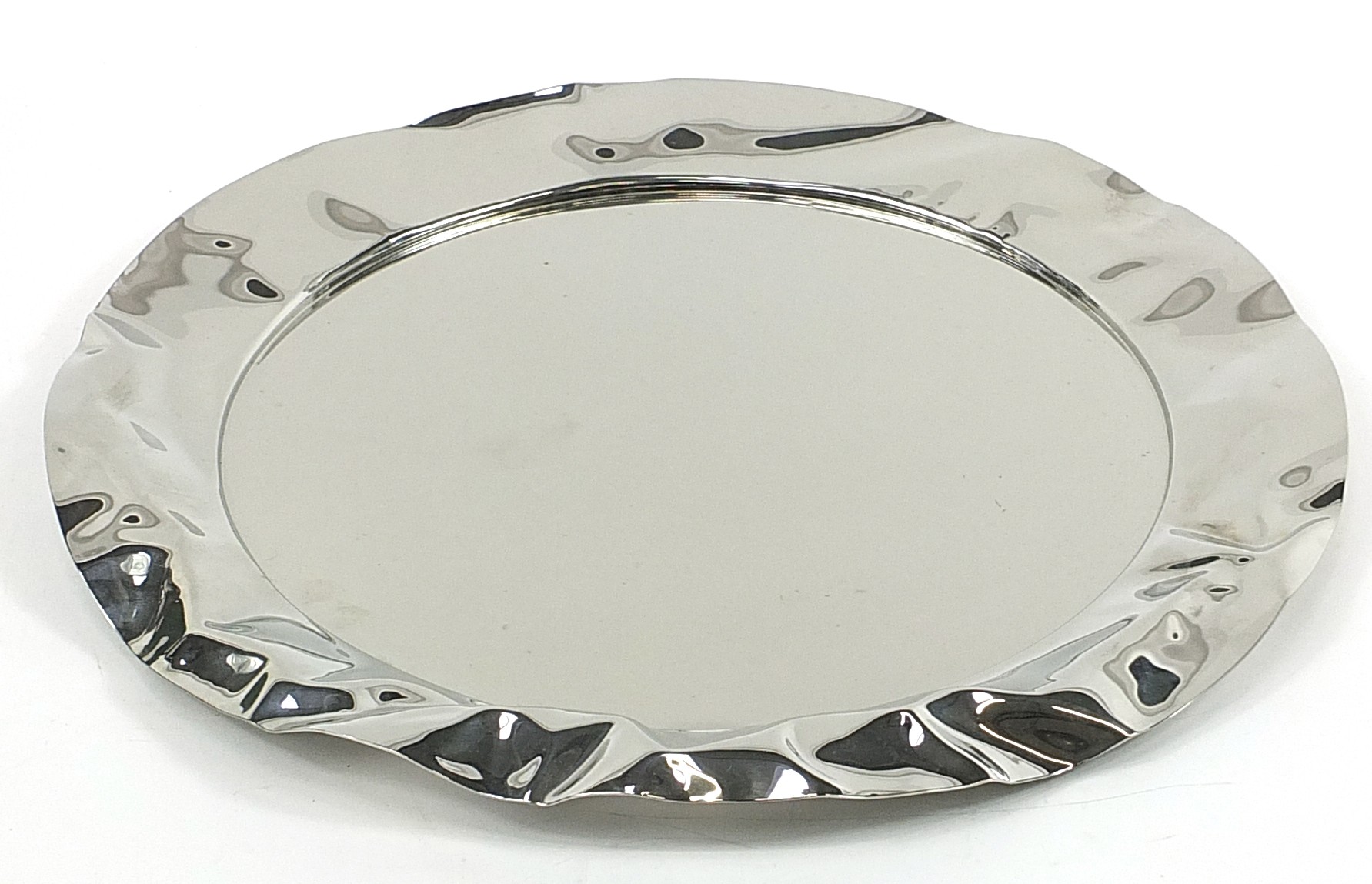 Alessi, as new Italian Foix tray, 45cm in diameter