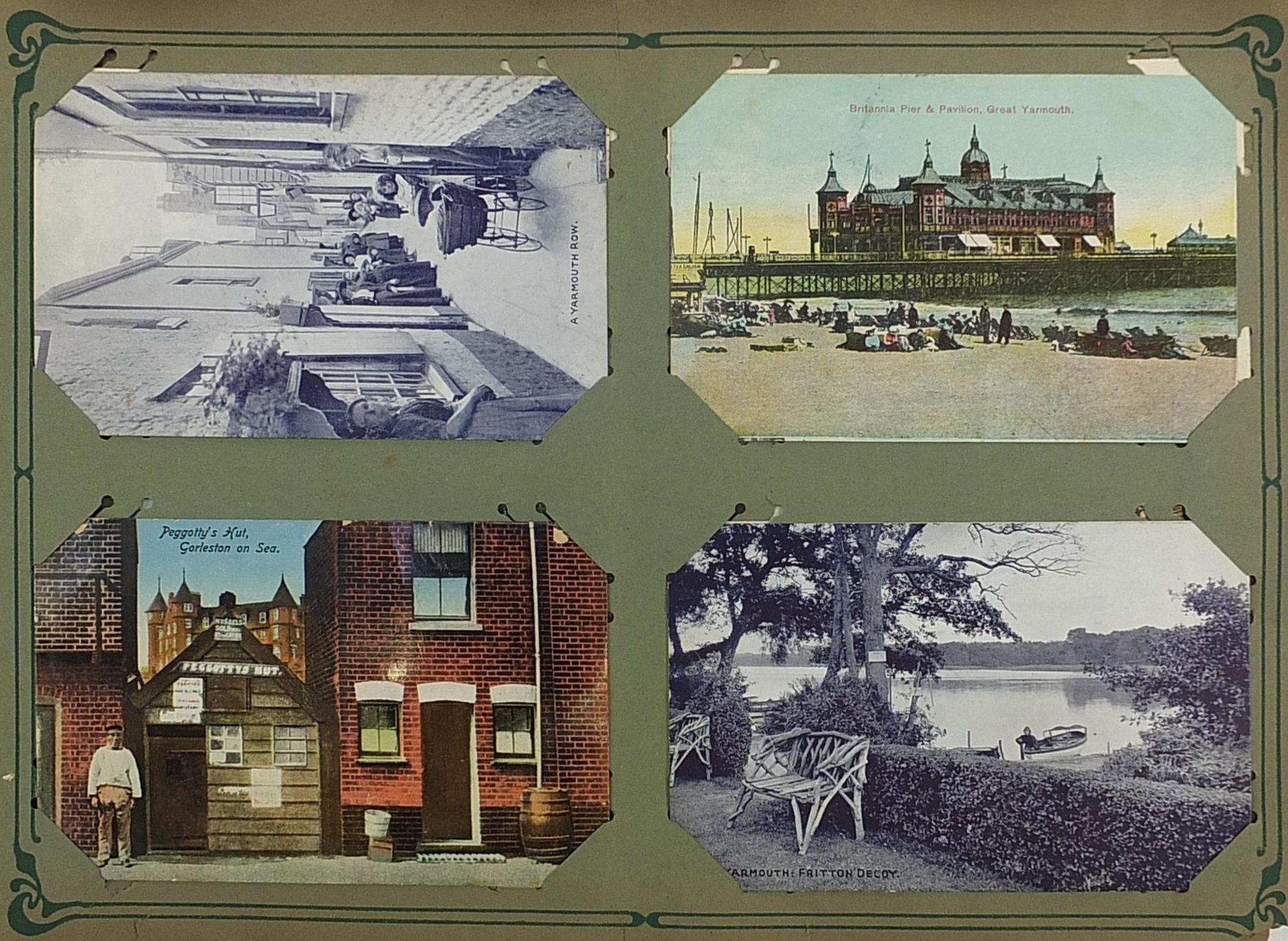 Collection of postcards predominantly arranged in albums including ships, Mabel Lucie Attwell and - Image 15 of 19