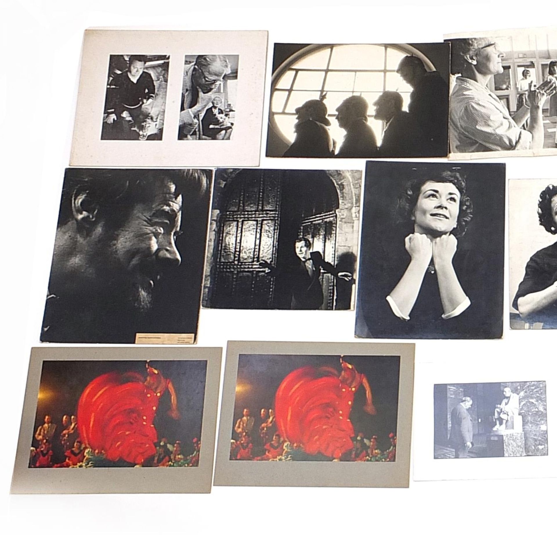 Collection of vintage photographs, some theatrical including Morris Newcombe black and white film - Image 2 of 5