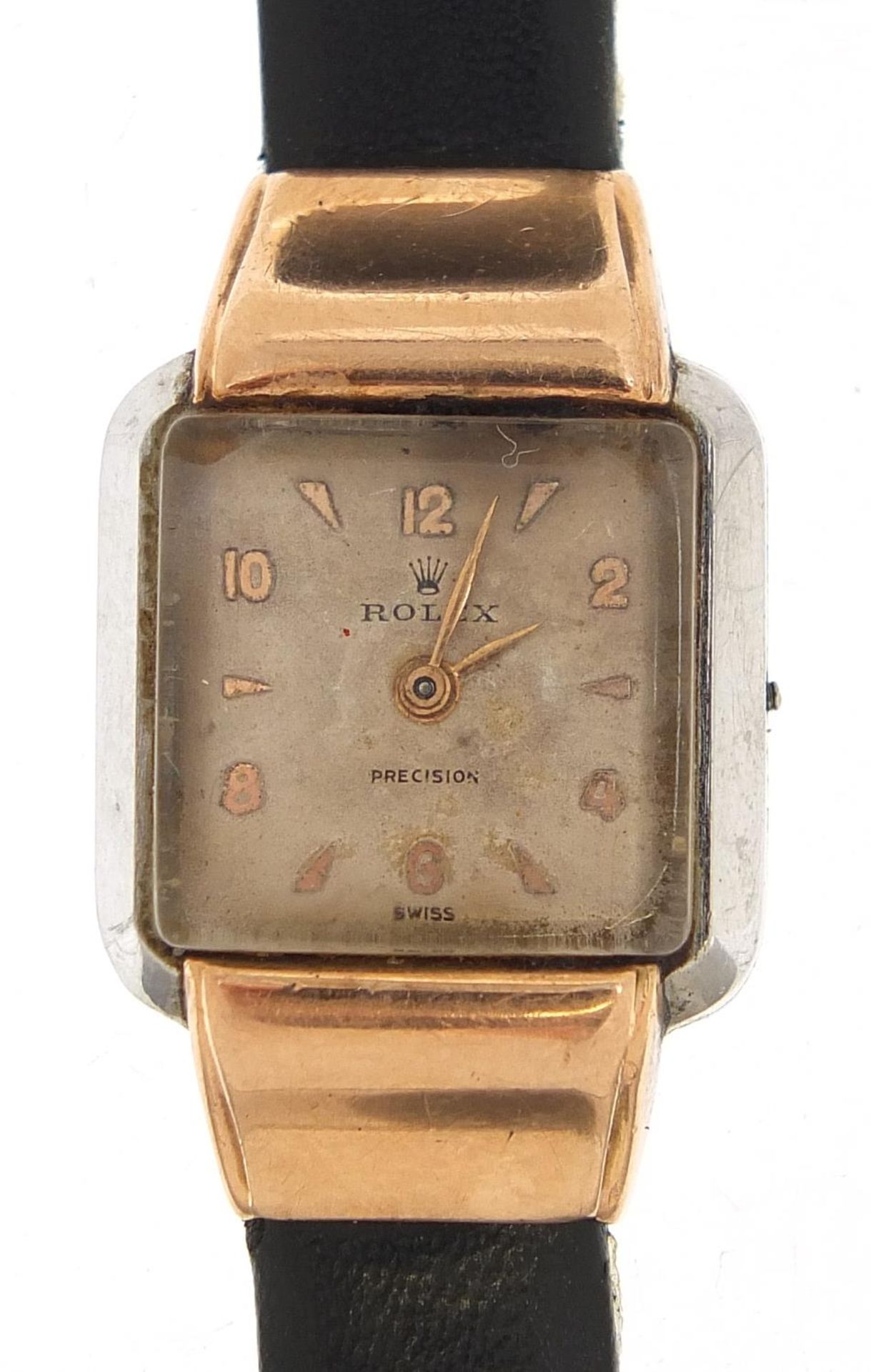 Rolex, vintage ladies Rolex Precision wristwatch the case numbered 4375 485371, 18mm wide