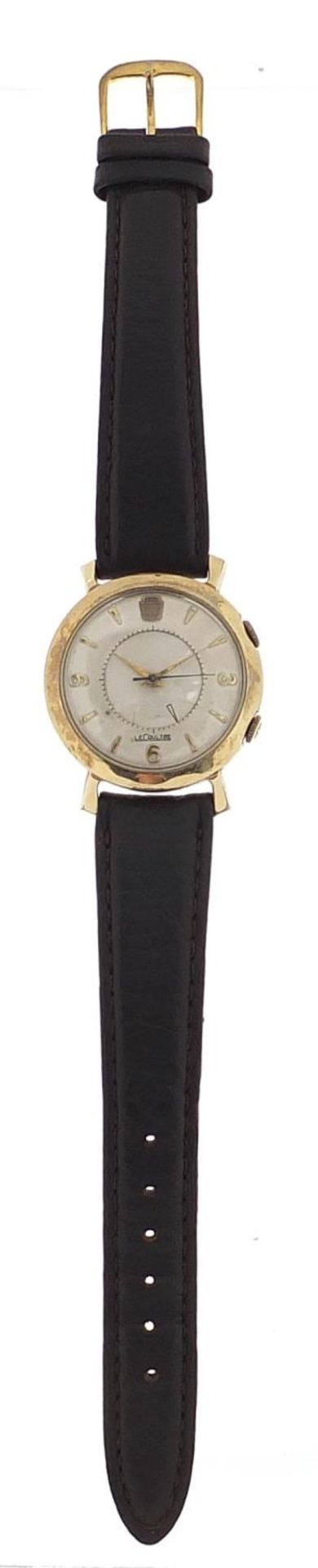 Jaeger LeCoultre, vintage Motoring interest gentlemen's 10K gold filled wristwatch with Henry Ford - Image 3 of 7