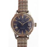 Omega, ladies Omega Geneve automatic wristwatch with date aperture, 22mm in diameter