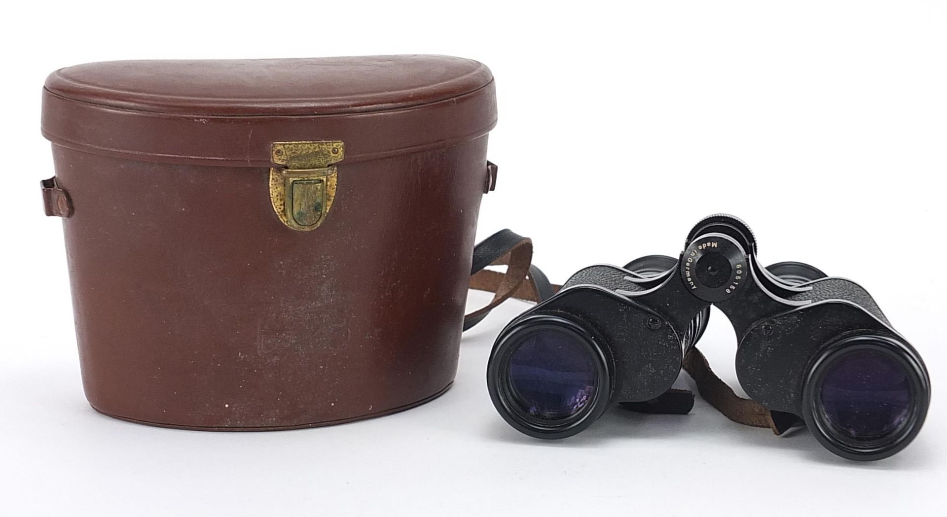 Pair of Carl Zeiss Jena 8 x 30 B binoculars with case
