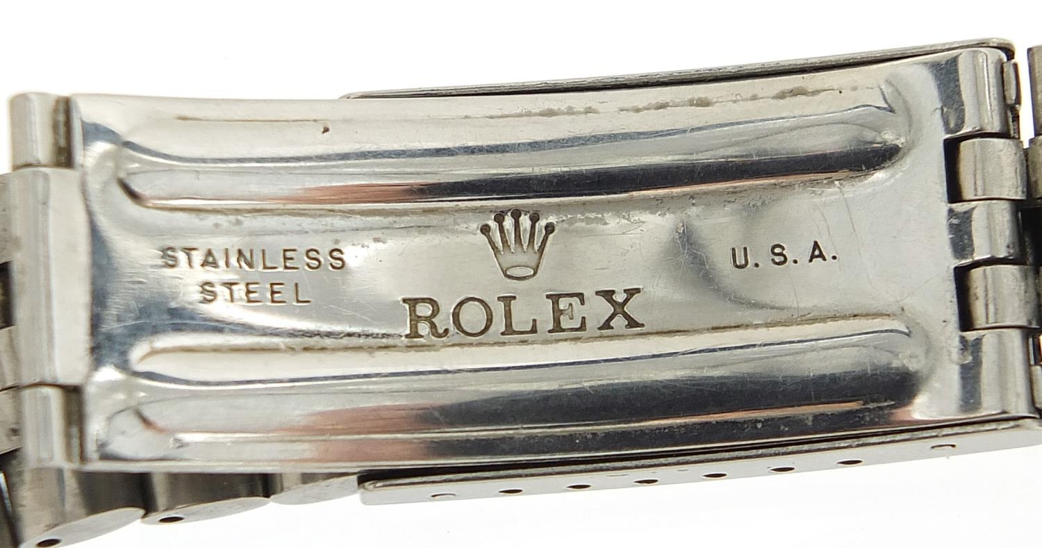 Rolex, gentleman's Oysterdate Precision automatic wristwatch with box, model 6694, serial number - Image 5 of 7