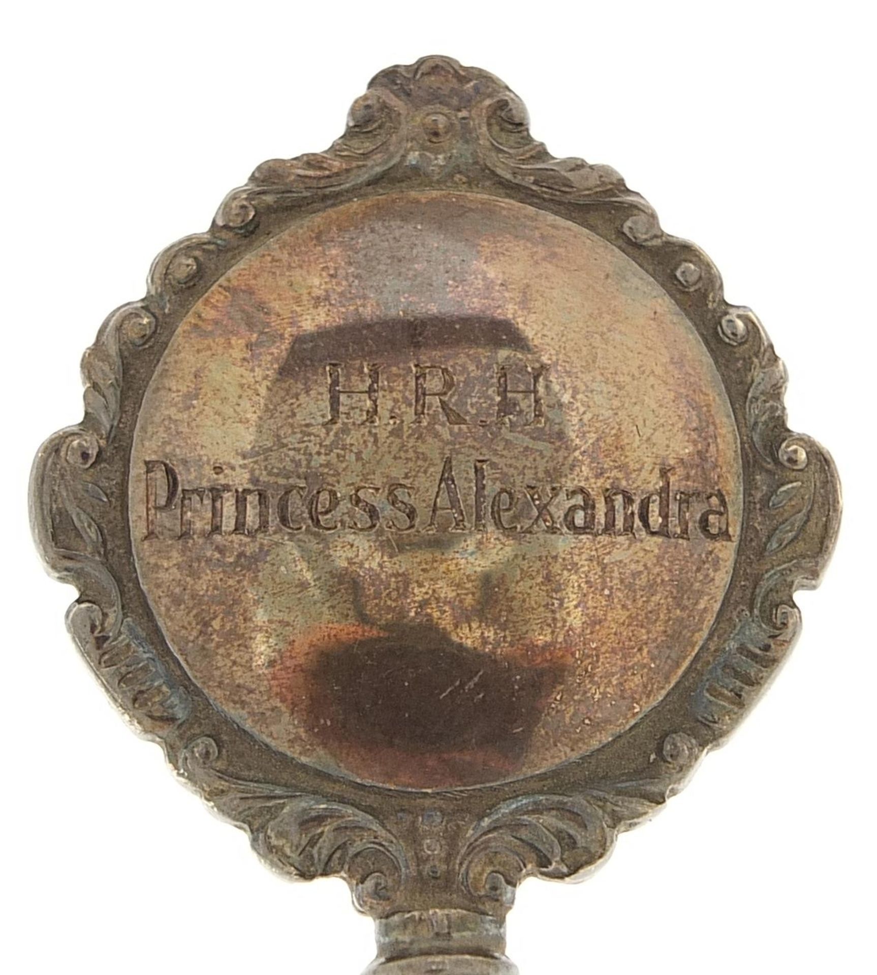 Deakin & Francis Ltd, Royal interest silver key with presentation box engraved HRH Princess - Image 3 of 6