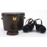 Pair of Carl Zeiss Jena 8 x 30 B binoculars with case