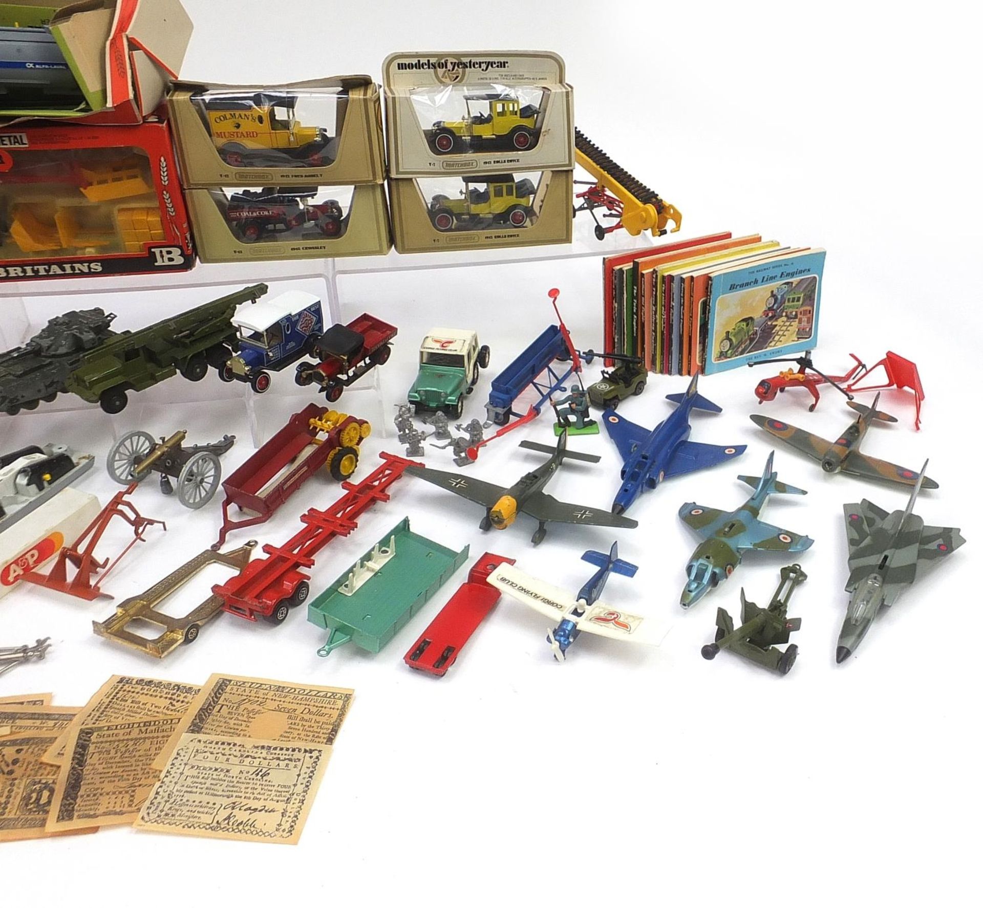 Vintage and later toys including Dinky diecast vehicles, Britains soldiers number 7225 and action - Image 4 of 4