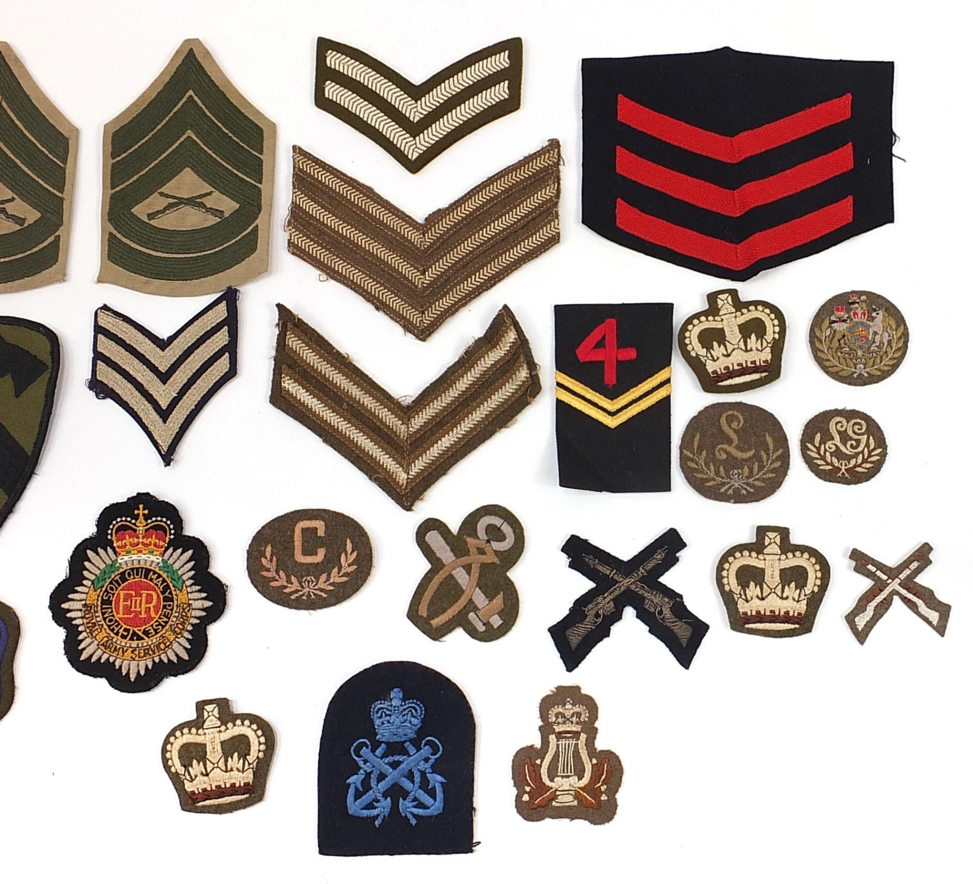 Military interest cloth badges including Royal Army Service Corps - Bild 3 aus 3