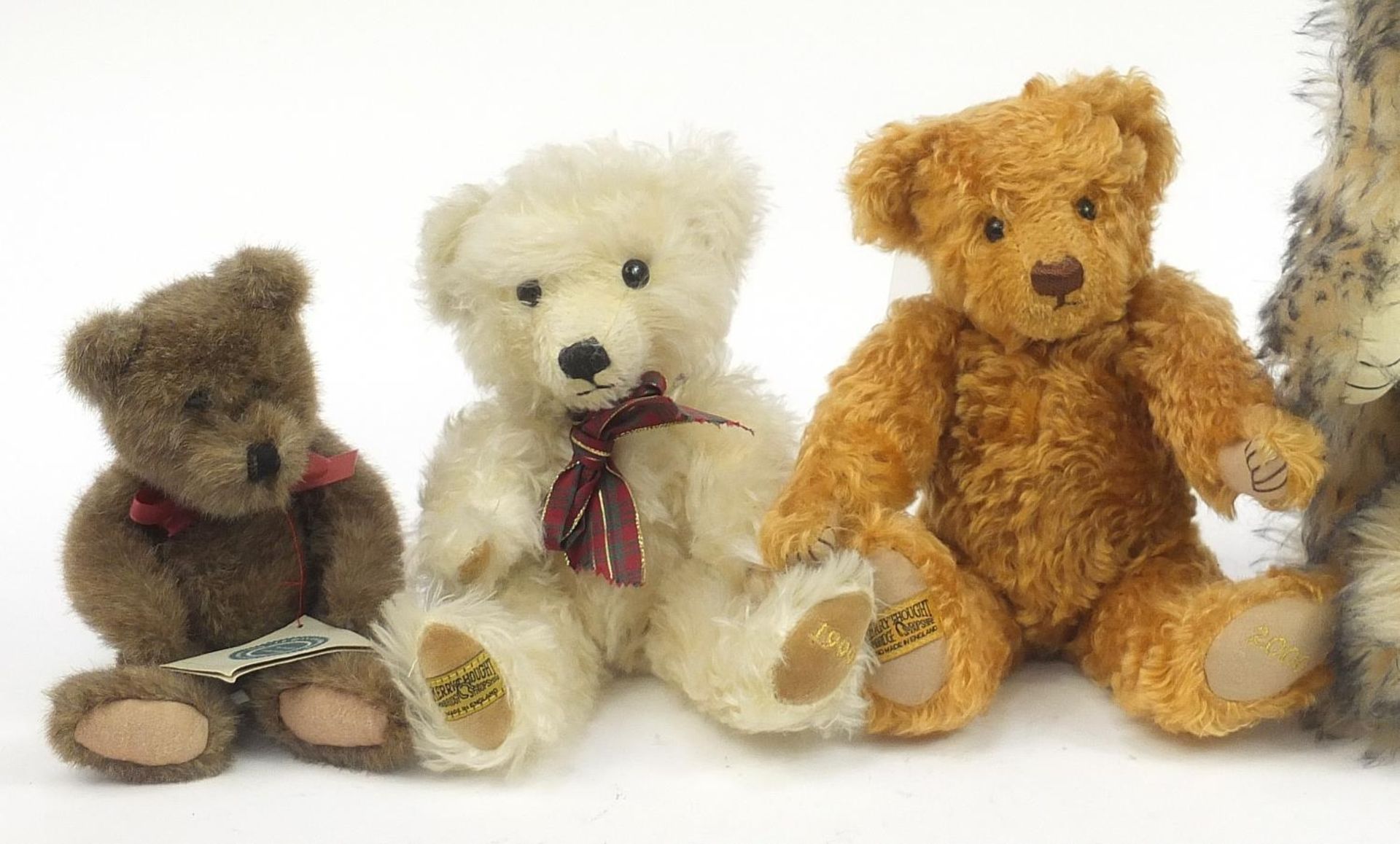 Six collectable teddy bears including Deans 2003 Centenary bear - Drizzle limited edition 134/250, - Image 2 of 5