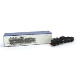 D J H 00 gauge model railway locomotive and tender with a box, the locomotive numbered 32550