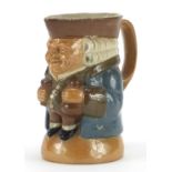 Royal Doulton stoneware Toby jug numbered 8572 to the base, 15.5cm high