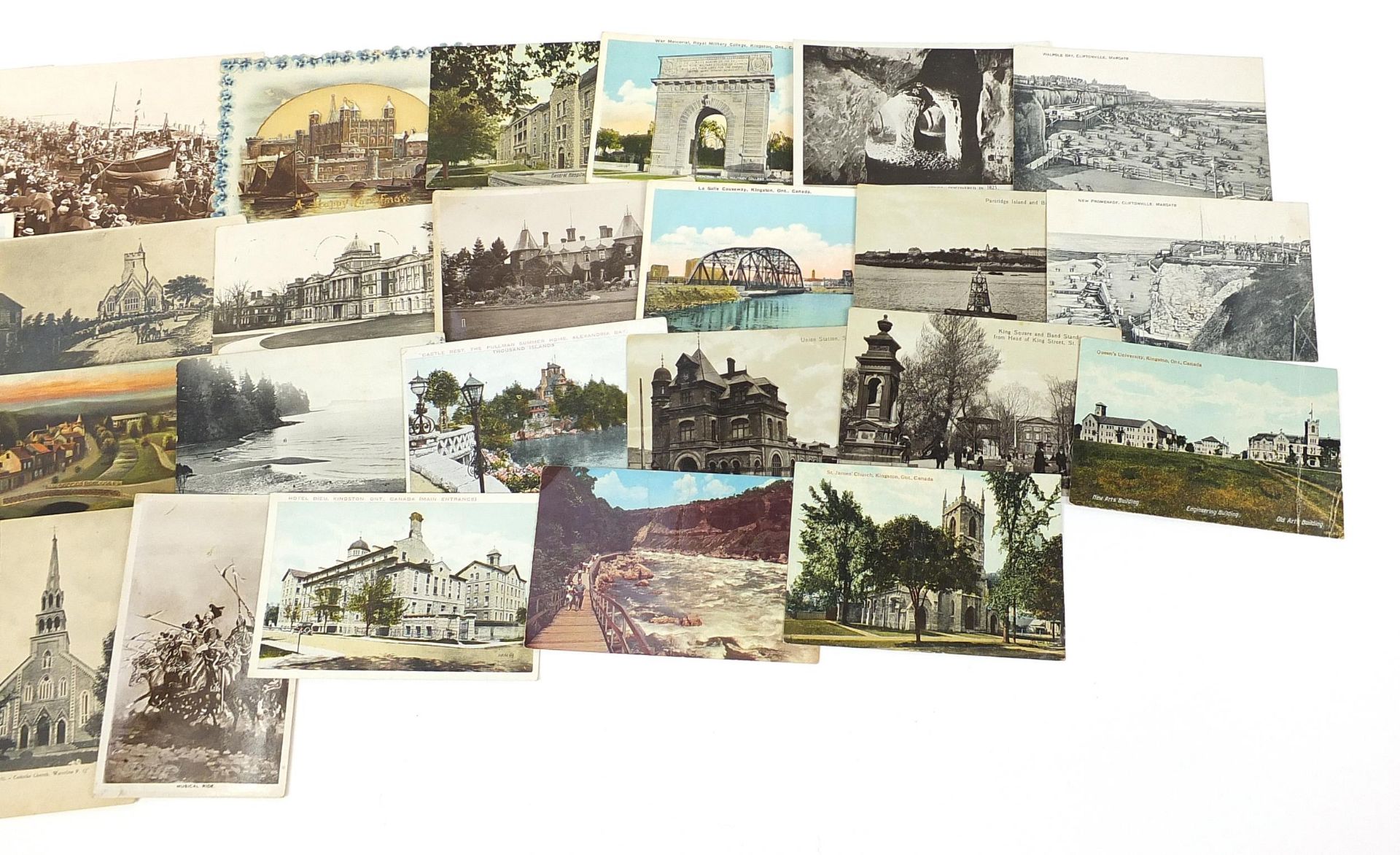 Early 20th century and later topographical postcards, some photographic including Derbyshire, - Image 3 of 3