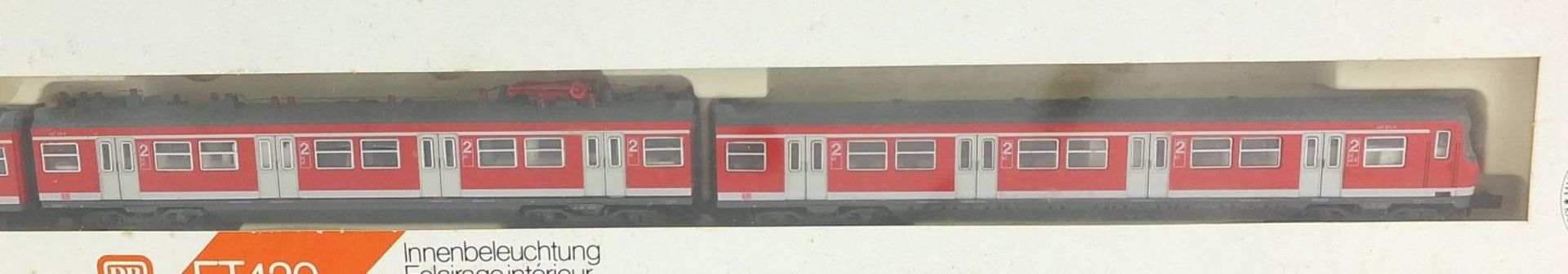 Arnold ET420 N gauge model railway three car set with box, number 2944 - Image 3 of 3
