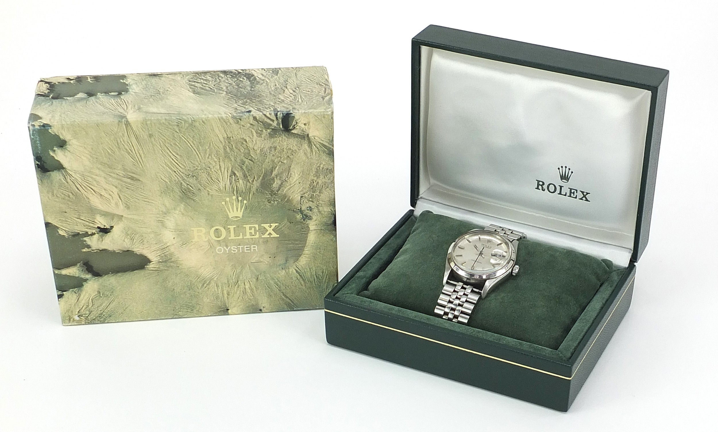 Rolex, gentleman's Oysterdate Precision automatic wristwatch with box, model 6694, serial number - Image 6 of 7