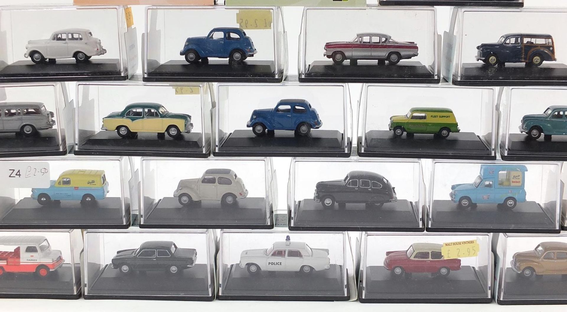 Twenty five Oxford 1.76 scale diecast vehicles with cases together with two Corgi and a Schuco WV - Image 4 of 5