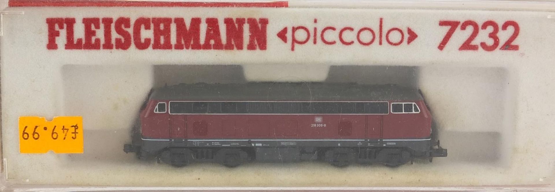 Three Fleischmann N gauge model railway locomotives with cases, numbers 7232, 7250 and 877261 - Image 4 of 4