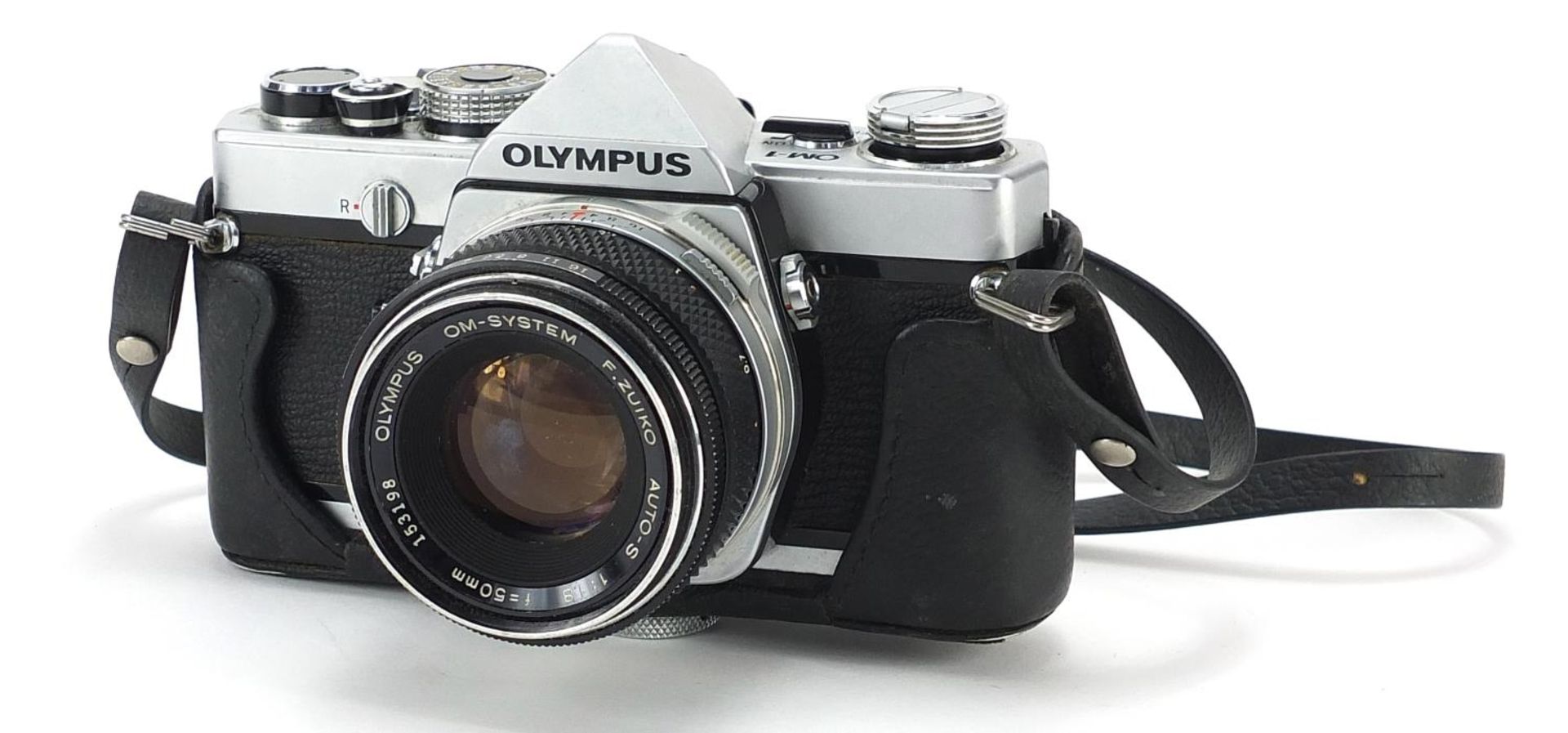 Olympus OM-1 camera with 50mm lens - Image 2 of 3