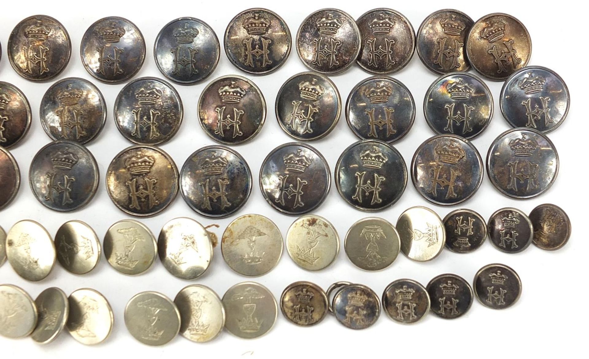Collection of 19th century and later military buttons by Firmin of London and J R Gaunt of London - Bild 3 aus 4