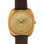Omega, vintage gentlemen's Omega Electronic F300HZ chronometer wristwatch with date aperture, the