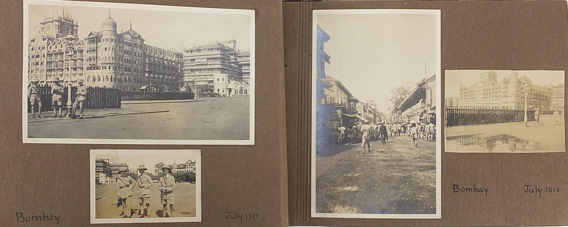 Military interest photograph album relating to the Lancashire Fusiliers including Cape Town and - Image 3 of 6