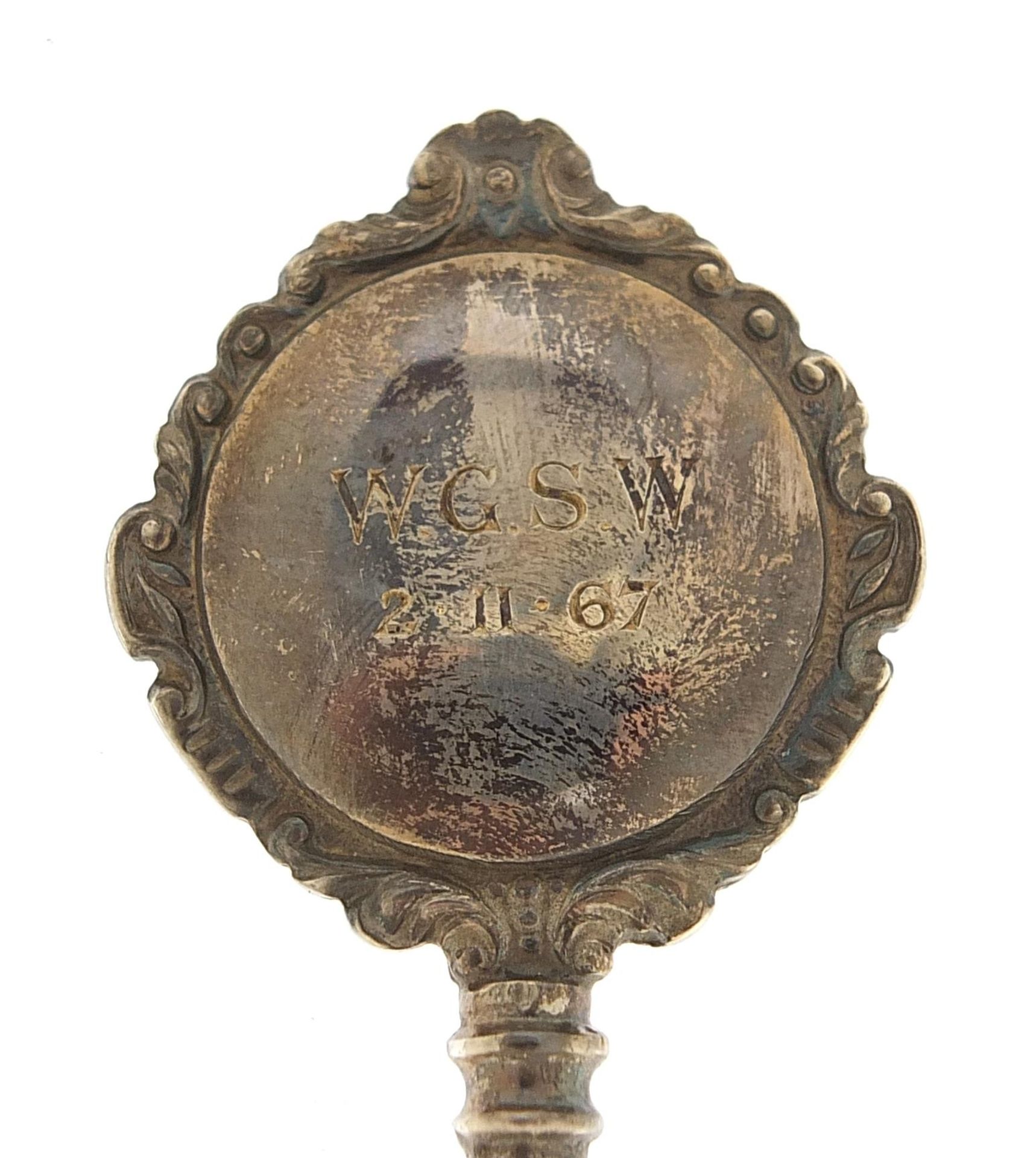 Deakin & Francis Ltd, Royal interest silver key with presentation box engraved HRH Princess - Image 4 of 6