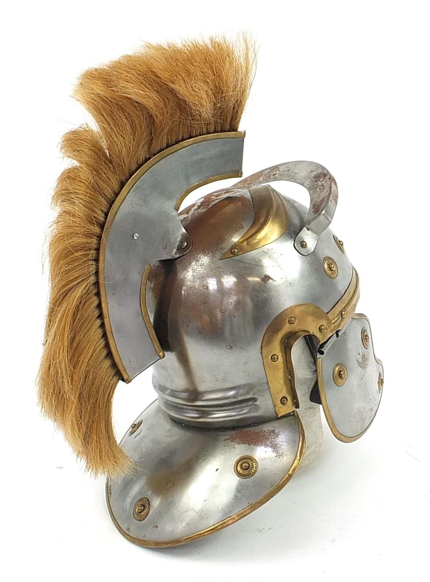 Roman gladiator style helmet - Image 2 of 2