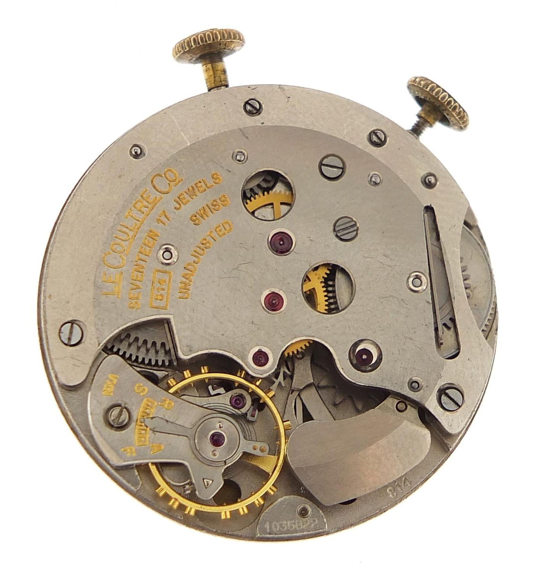 Jaeger LeCoultre, vintage Motoring interest gentlemen's 10K gold filled wristwatch with Henry Ford - Image 5 of 7